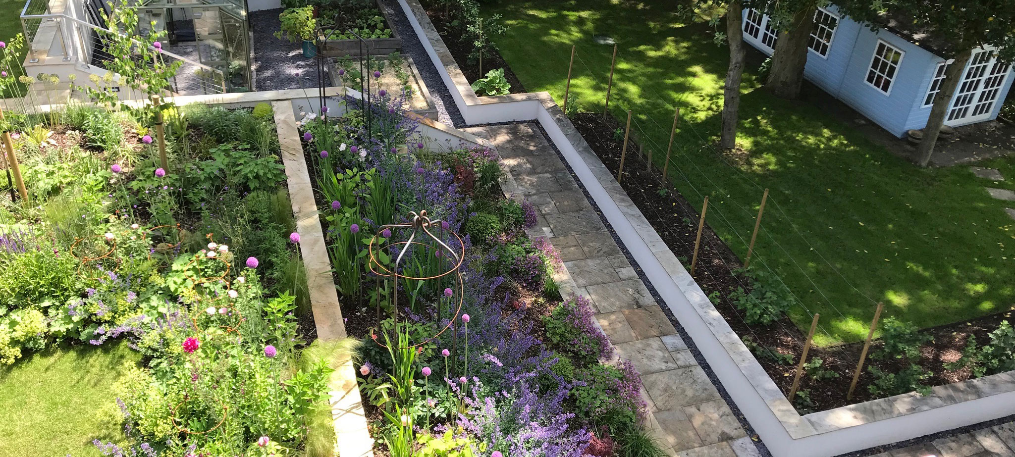 Multi Level Landscaped Garden